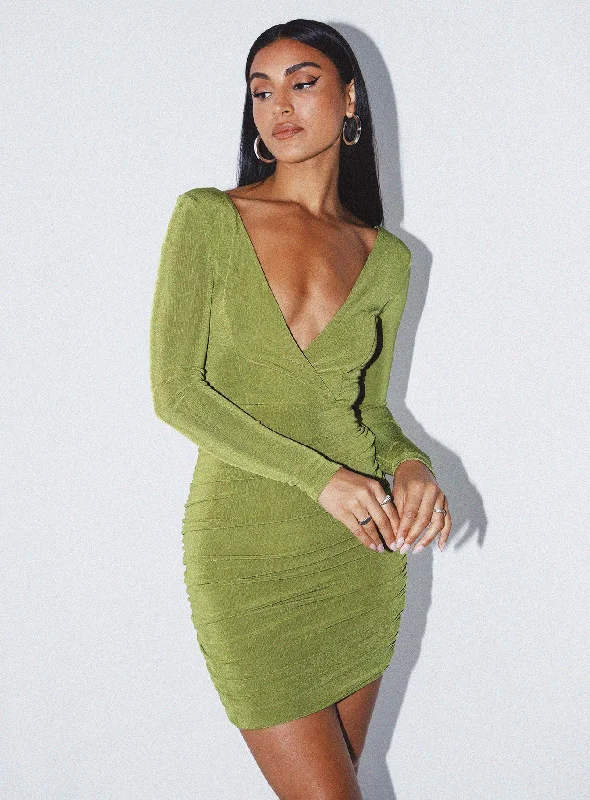 Nico Mini Dress Green