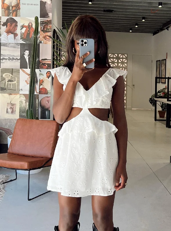 Wrenley Mini Dress White