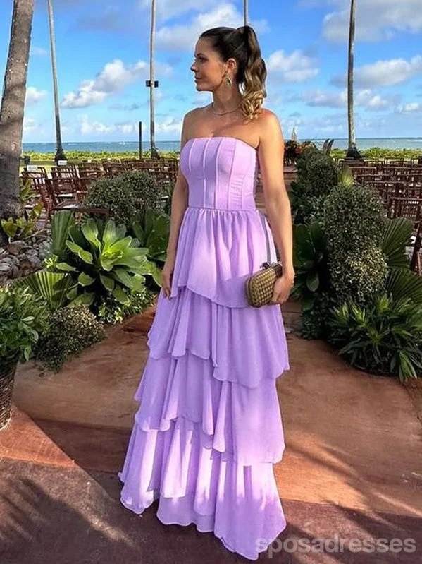 Elegant Purple A-line Maxi Long Party Prom Dresses Ideas,Evening Gowns,13690